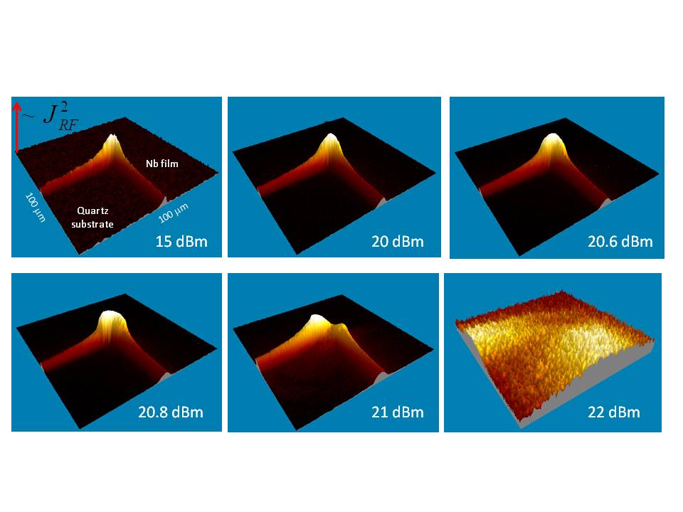 LSM images of superconducting corner